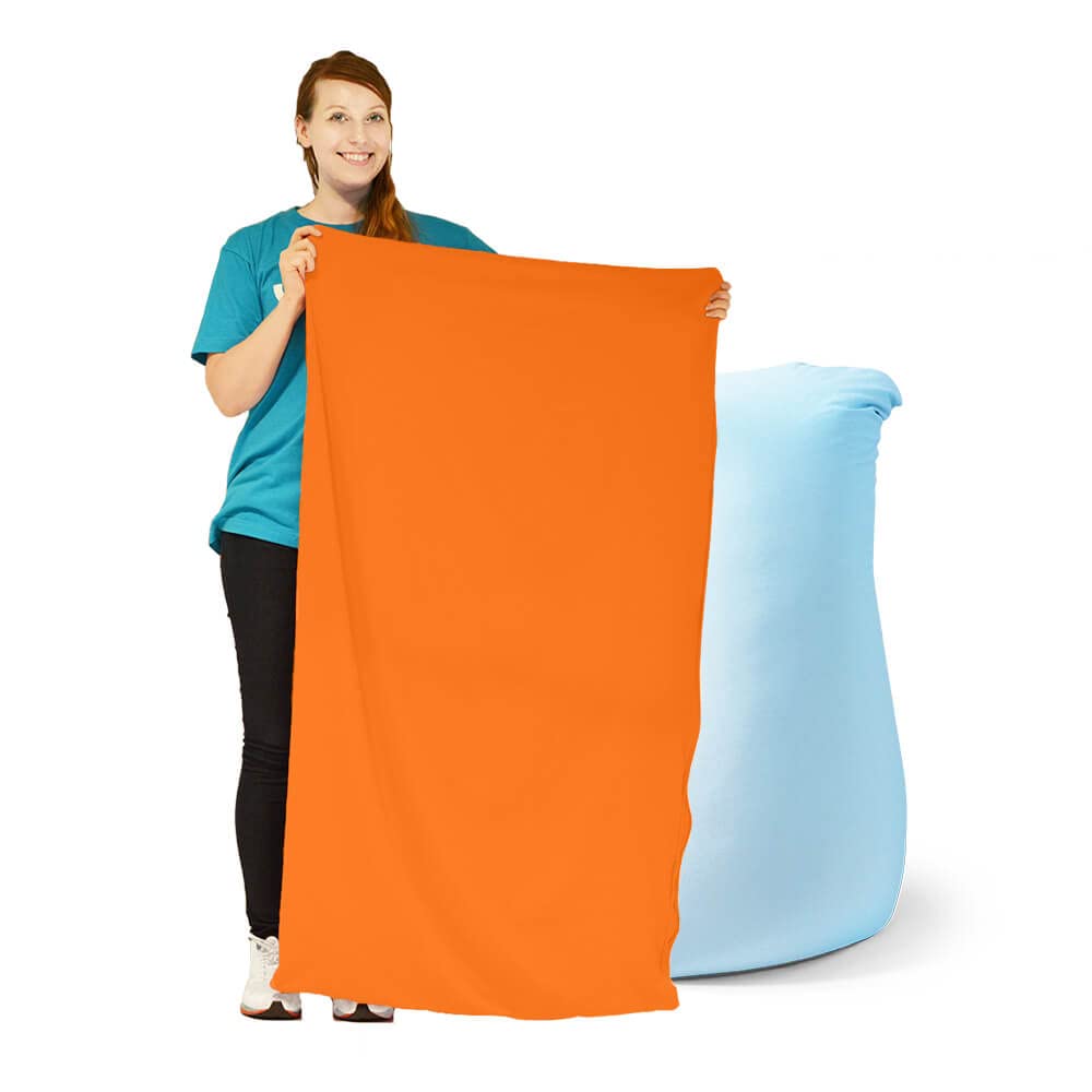 Amazon.co.jp: Yogibo Lite ヨギボー ライト用カバー オレンジ 無地